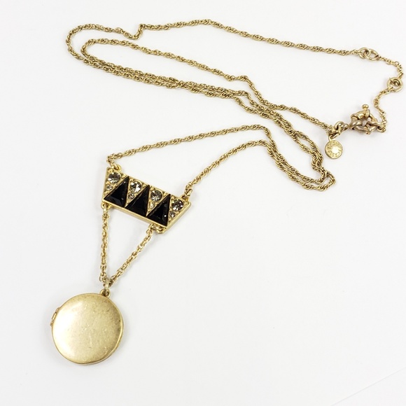 J. Crew Necklace Art Deco Pendant - Picture 5 of 8